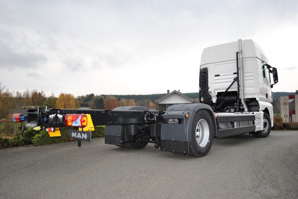 Camion Man TGX adapté