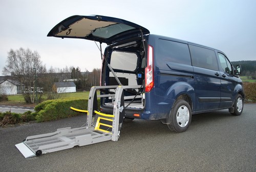 Lift pour une Ford Transit Custom