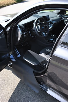 BMW X4 : adaptation du véhicule