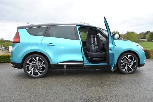 Siège ergonomique sur la Renault Grand Scenic