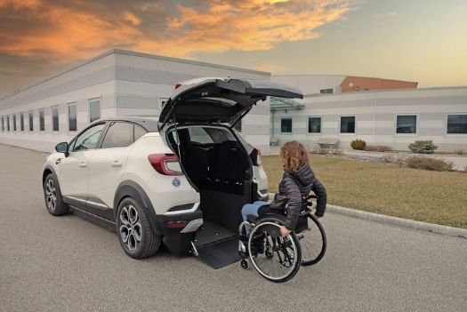 Rampe pour faciliter l'accès du fauteuil roulant - Kivi Captur