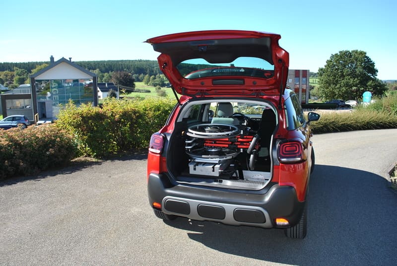 Transfert - Chargement de la Citroën C3