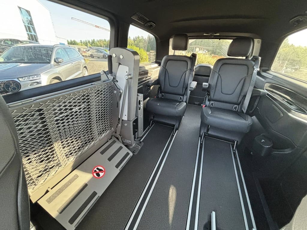 Mercedes Benz EQV - plancher aluminium