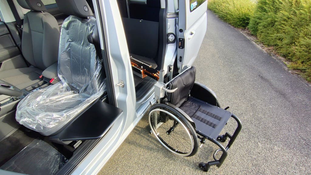 VW Caddy - Robot chargement chaise
