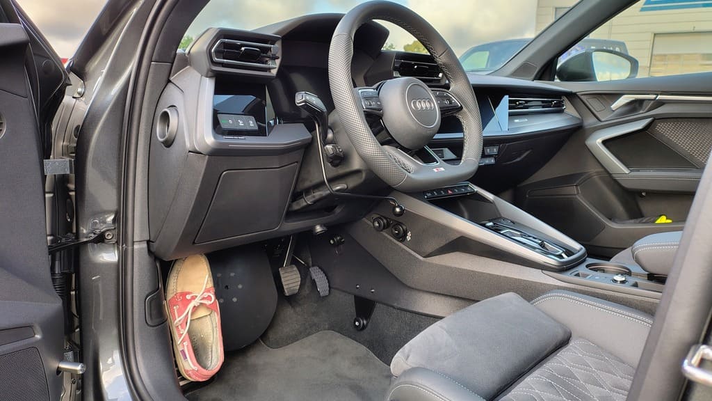 audi a3 sportback - Cache pedale