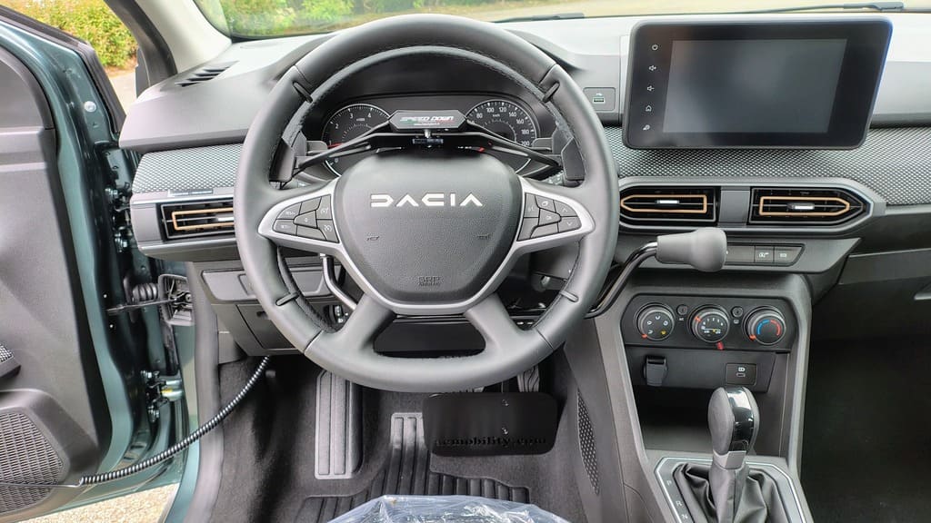 dacia sandero - Cercle accelerateur