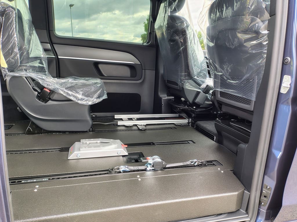 mercedes benz classe V - Plancher alu