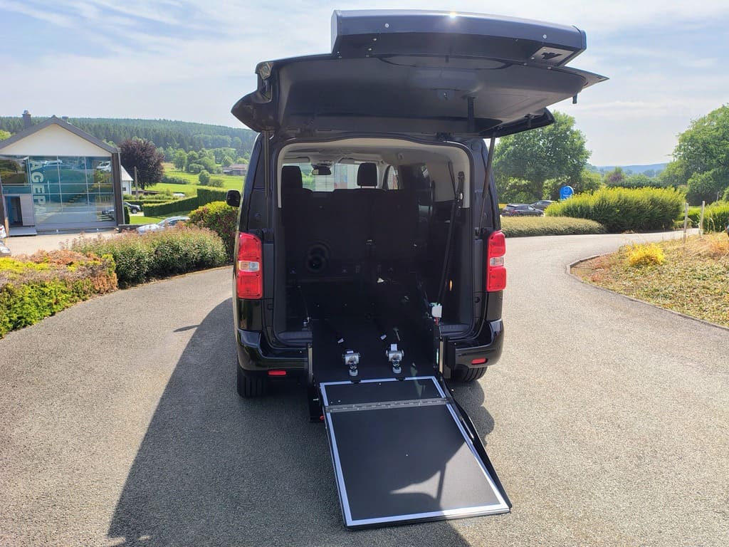 Peugeot traveller - Rampe aluminium