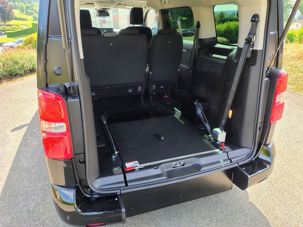 peugeot traveller rampe pliable