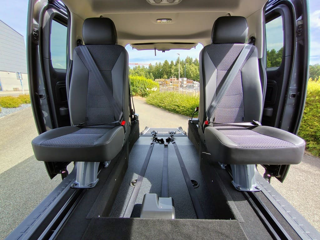 toyota belux proace verso M sieges fixes