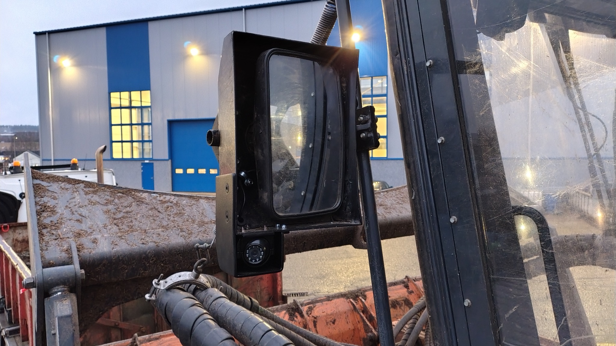 Gyrobroyeur FAE - Adaptation installation caméras