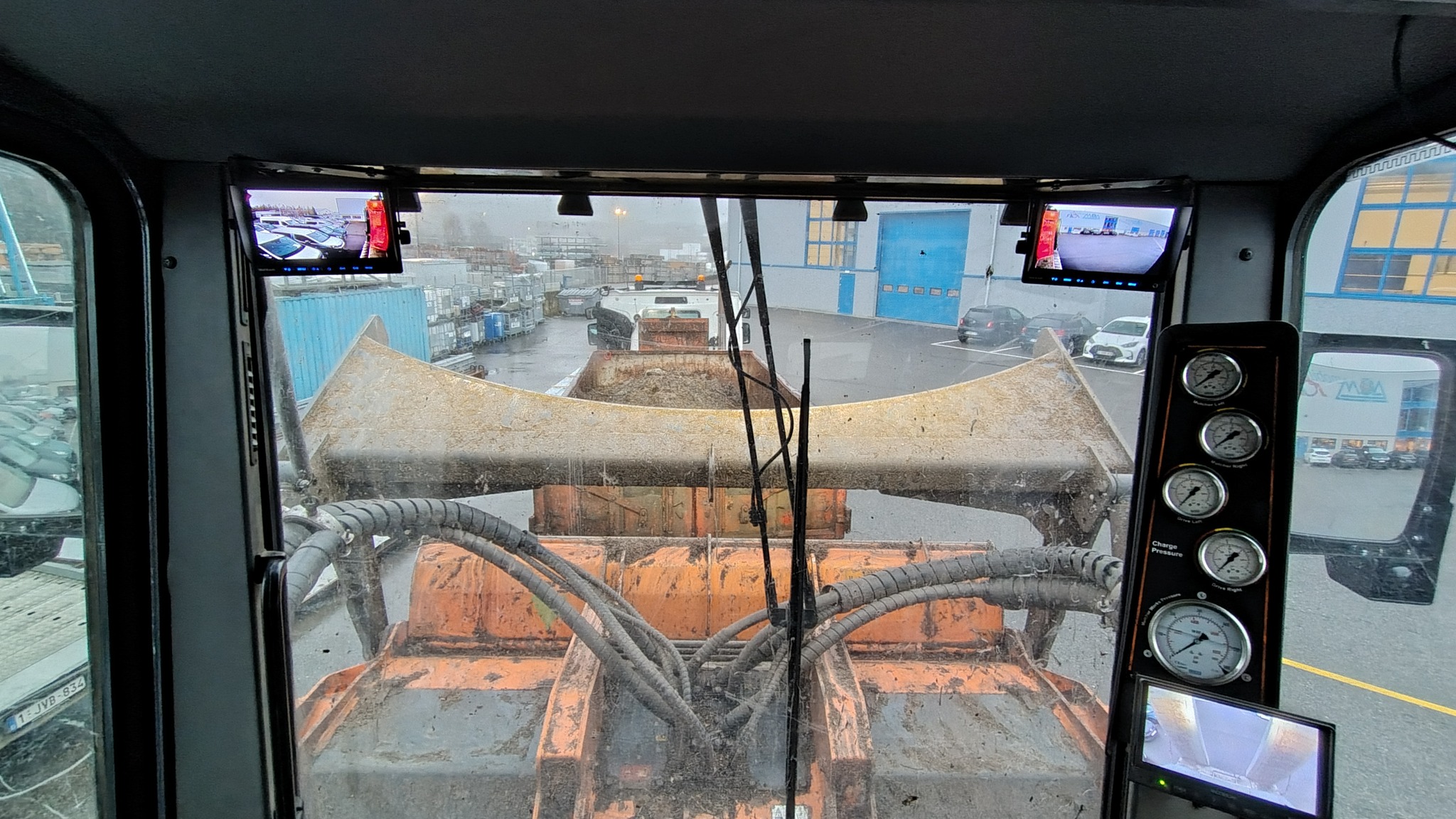 Gyrobroyeur FAE - Ecrans