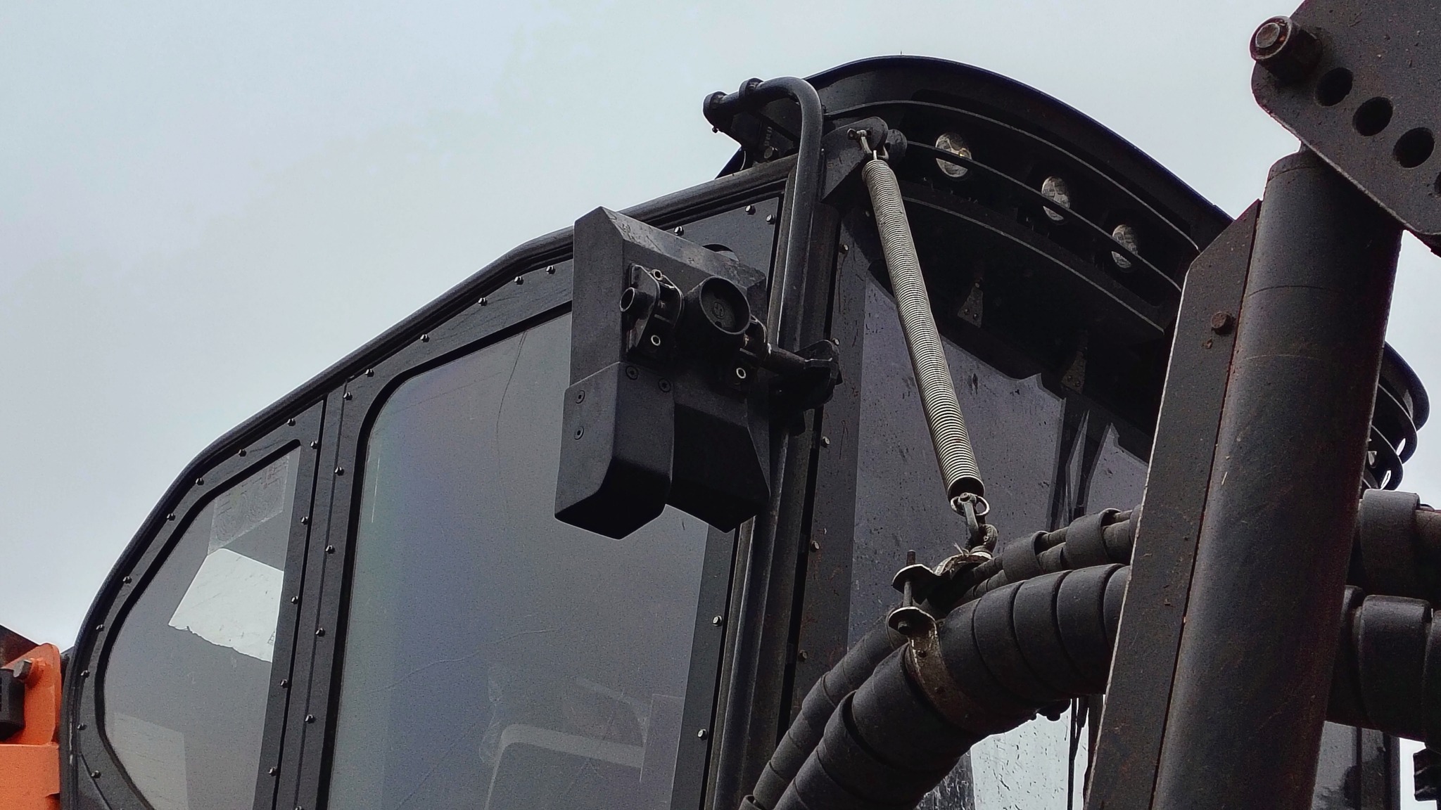 Gyrobroyeur FAE - Installation caméras