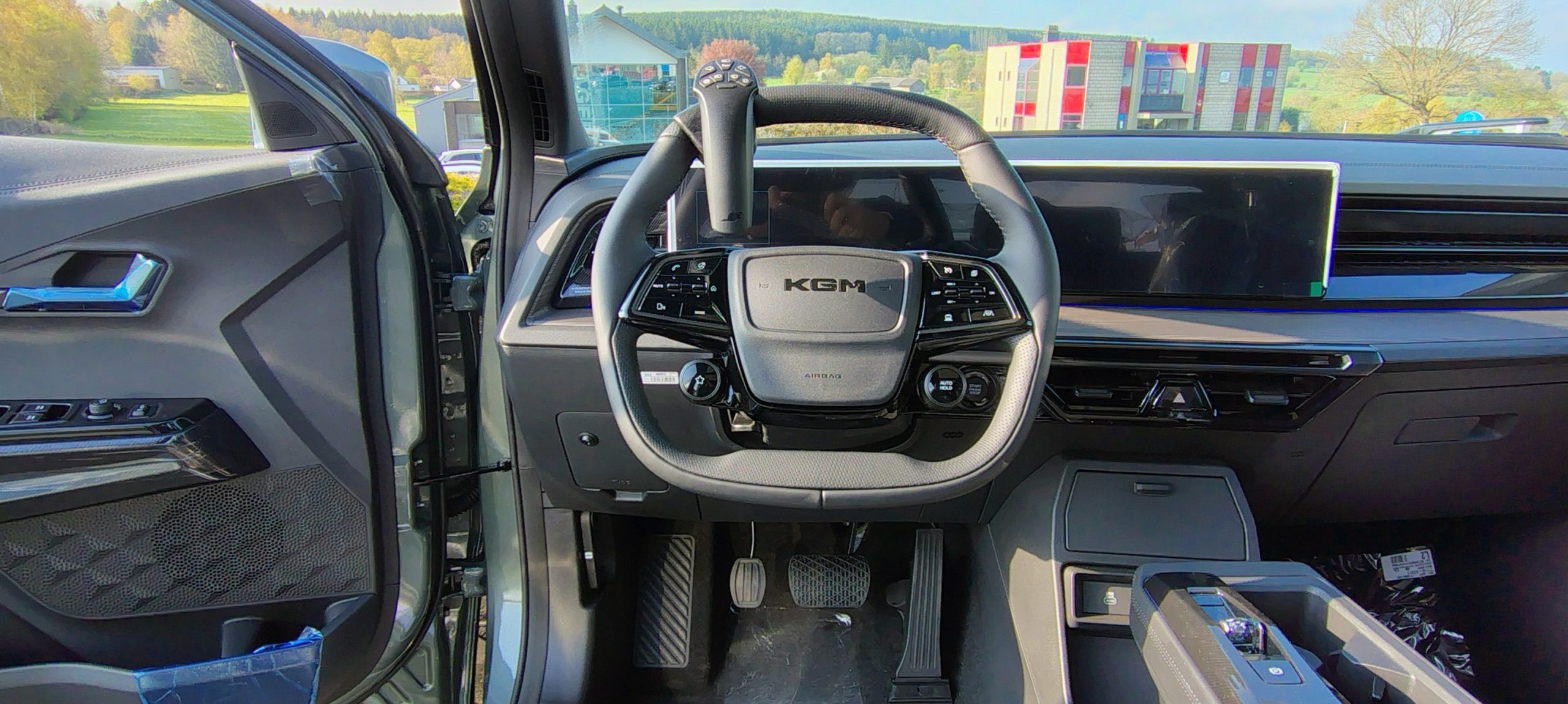 Boule multifonctions Smartsteer sur KGM Actyon