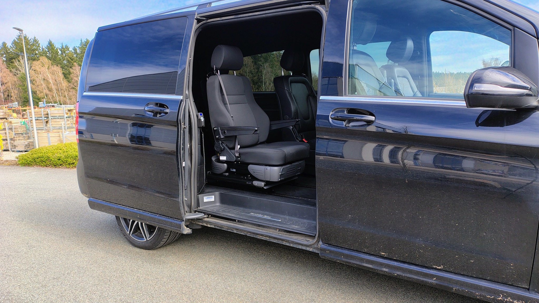 Accès facilité au véhicule Mercedes-Benz Classe V