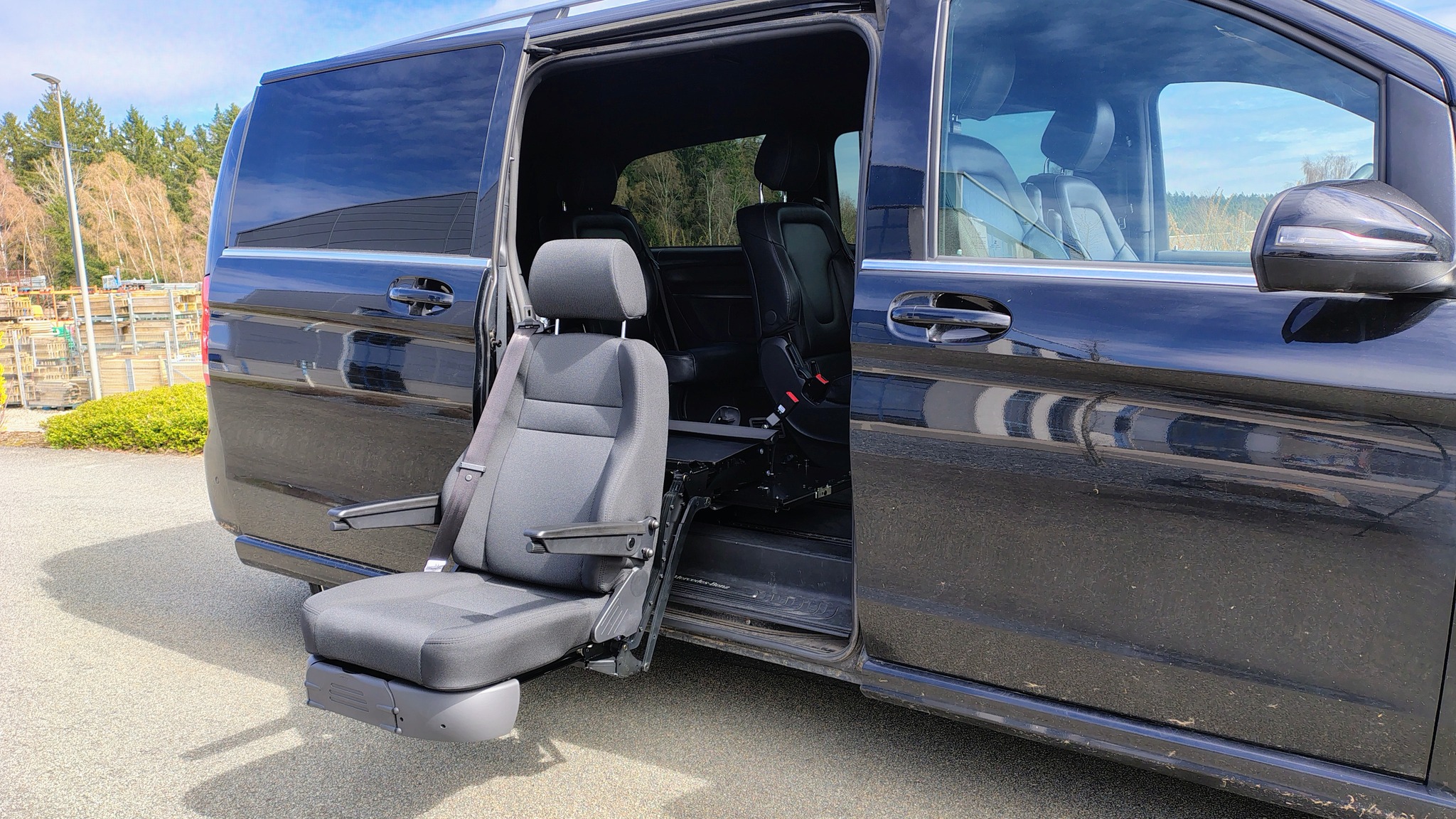 Embase Turny EVO II sur Mercedes-Benz Classe V