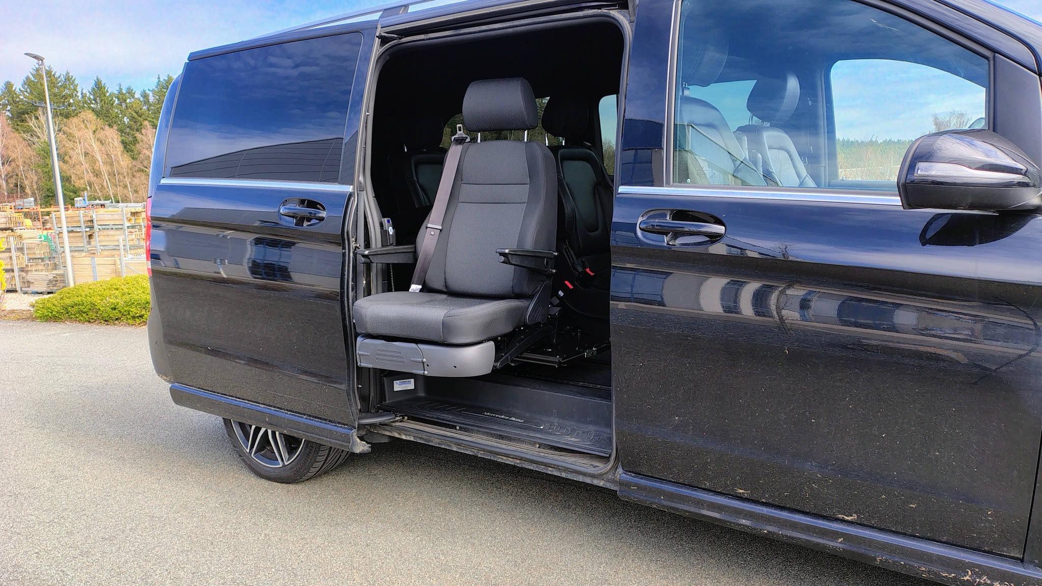 Siège ergonomique König BIS sur Mercedes-Benz Classe V