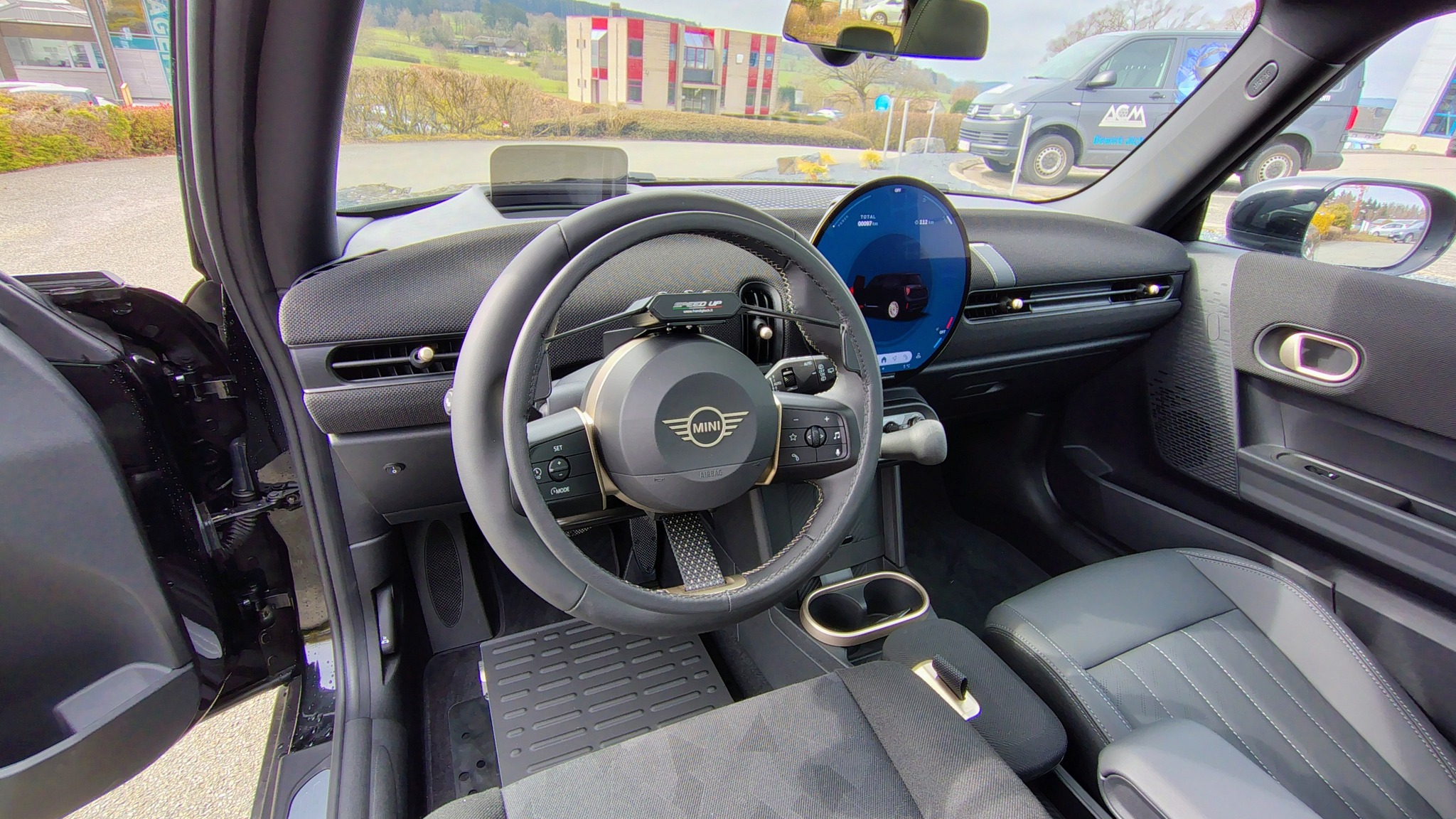 Levier de frein manuel sur Mini Cooper